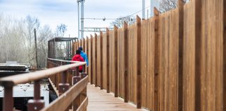 Ciclopedonale della Zanzara, terminati i lavori di riqualificazione della passerella