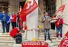 Cgil e Uil in piazza Martiri per dire basta alle morti sul lavoro