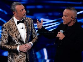 Eros Ramazzotti festeggia 40 anni di Terra Promessa a Sanremo 2024: “Basta sangue, basta guerre”