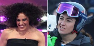 Sanremo 2024, giallo Brignone: niente saluto a Sofia Goggia, sul ‘gobbo’ c’era