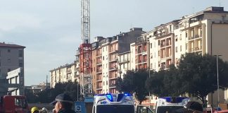 Crollo in cantiere supermercato a Firenze