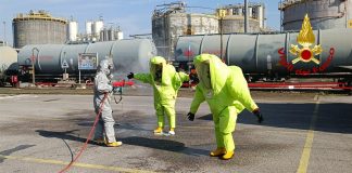 Suonano le sirene d’allarme: esercitazione riuscita alla Versalis