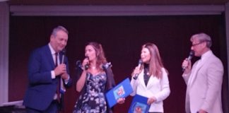 Sanremo 2024. Claudio Brachino e Fabrizio Venturi aprono le scene del Festival della Canzone Cristiana