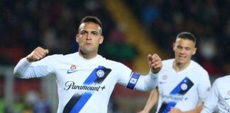 Lecce-Inter 0-4, poker nerazzurro: doppio Lautaro, gol di Frattesi e de Vrij