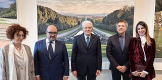 Mattarella a Caserta per inaugurazione Gran Galleria Reggia. Sangiuliano: “Trasuda storia”