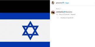 Sanremo, Muccino posta bandiera Israele con inno di Mameli: è polemica