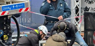 Sanremo 2024, incidente per un operaio davanti al Palafiori