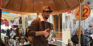 Sanremo 2024, Geolier apre la sua pizzeria pop up nel cuore di piazza Bresca (Foto)