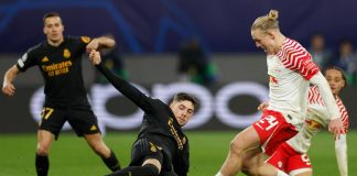 Champions, il Real Madrid vince a Lipsia: tedeschi battuti 1-0 su gol di Díaz