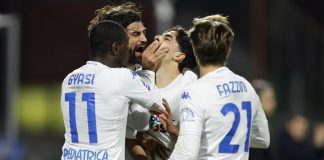 Salernitana-Empoli 1-3, toscani si impongono sul finale