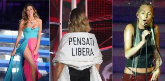 Sanremo 2024, dal tanga di Anna Oxa al ‘Pensati libera’ di Ferragni: i look memorabili