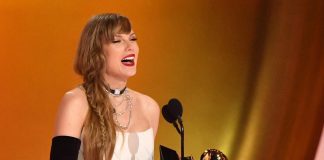 Grammy, Taylor Swift nella storia: suo per la quarta volta il premio per il miglior album dell’anno
