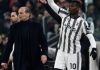Allegri “Dispiaciuto per Pogba, a Napoli sarà dura”