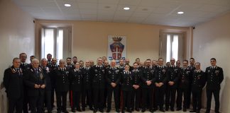 Carabinieri, il Gen. di Corpo d’Armata Gino Micale in visita al Comando di Mantova