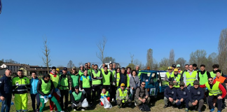 Pulimincio, 50 volontari impegnati a Goito a ripulire le rive del fiume