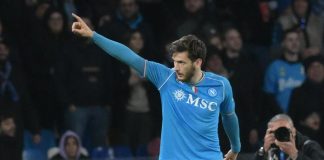 Napoli-Torino 1-1, gol di Kvaratskhelia e Sanabria