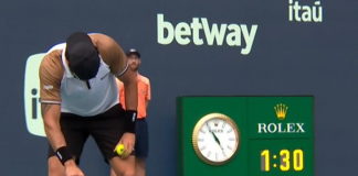 Atp Miami, Berrettini malore e sconfitta contro Murray