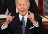 Biden e il discorso sullo Stato dell’Unione, una parola fa discutere