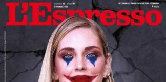 Chiara Ferragni pagliaccio in copertina sull’Espresso: il web si spacca