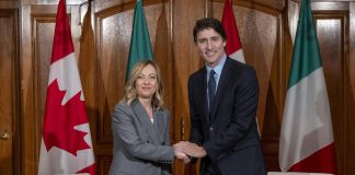 Meloni-Trudeau: “Al G7 impegno congiunto per affrontare sfide globali”
