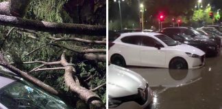 Maltempo si abbatte sulla Lombardia: bomba d’acqua, tromba d’aria e voragine
