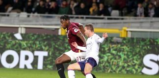 Torino-Fiorentina 0-0, gol di Zapata annullato al 38′