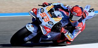 MotoGp Spagna, Marquez torna in pole e Bagnaia indietro