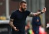 De Rossi “Contro il Milan servirà una grande gara”