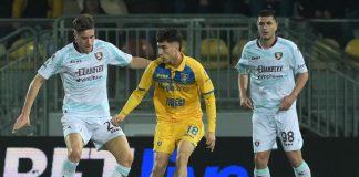 Frosinone-Salernitana 3-0, ciociari vincono dopo 3 mesi e campani in B