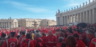 Da Mantova a Roma per l’incontro del Papa con i volontari della Croce Rossa