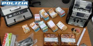 Milano, 70mila euro e 5 kg di droga nella soppressata: 2 arresti
