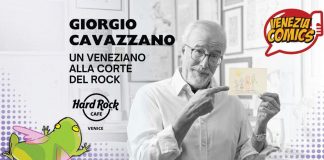 Fumetti: Giorgio Cavazzano a cena all’Hard Rock Cafe per anteprima Venezia Comics