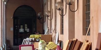 Lavori non finiti e rifiuti abbandonati a Palazzo del Mago: interrogazione di Baschieri (Fi)