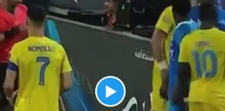 Cristiano Ronaldo espulso, CR7 perde la testa – Video
