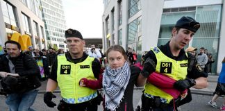 Eurovision, proteste contro Israele: Greta Thunberg arrestata
