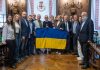 Delegazione ucraina ricevuta dalla giunta Palazzi