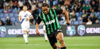 Sassuolo-Inter 1-0, gol di Laurienté