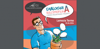 ‘Dialoghi sull’emofilia A’ a Lamezia Terme il 15 giugno
