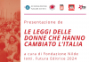Livia Turco in Cgil per presentare il libro “Le leggi delle donne che hanno cambiato l’Italia”