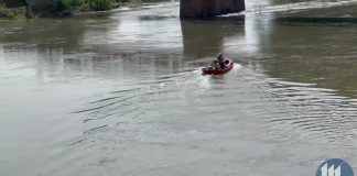 Locomotiva inabissata, partite le ricerche in Oglio: ecco le prime operazioni