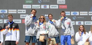 Coppa del Mondo di nuotodi Golfo Aranci, la staffetta di Paltrinieri è d’oro