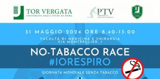 Al via ‘No-tabacco race’, corsa di Università, Policlinico e Cus Tor Vergata