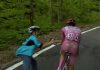 Giro d’Italia, Pogacar e la borraccia al bambino – Video