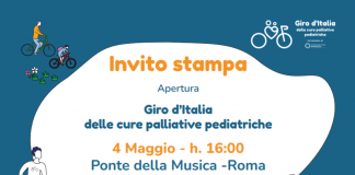 Cure palliative pediatriche, torna il Giro d’Italia per dar voce alle Cpp