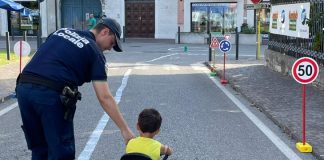 Volta Mantovana, bambini a scuola di educazione stradale