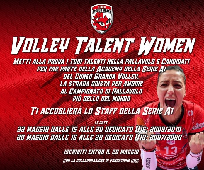 Volley Talent: due giorni dedicati alle giovani pallavoliste che aspirano a giocare in A1, Informati qui!