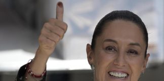 Messico, Claudia Sheinbaum in netto vantaggio nelle elezioni presidenziali