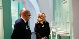 2 Giugno, Meloni e Sangiuliano a mostra su Mazzini al Vittoriano – Foto