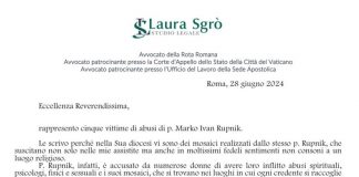 “Via i mosaici di padre Rupnik dalle chiese”, la lettera delle vittime ai Vescovi del mondo