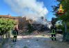 Esplosione e crollo di una palazzina a Terni, soccorsa una donna